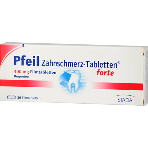 PFEIL Zahnschmerz-Tabletten forte Filmtabletten