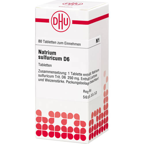 NATRIUM SULFURICUM D 6 Tabletten