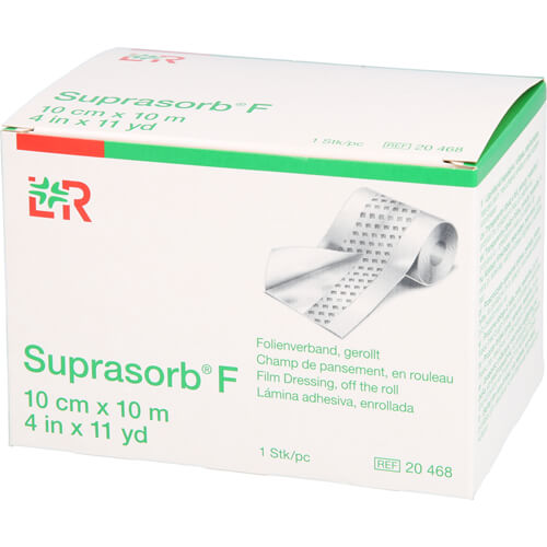 SUPRASORB F Folien-Wundverb.10 cmx10 m unste.Rolle
