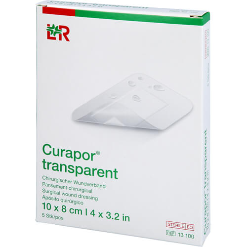 CURAPOR Wundverband steril transparent 8x10 cm