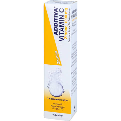 ADDITIVA Vitamin C 1 g Brausetabletten