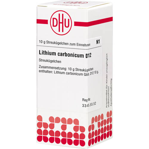 LITHIUM CARBONICUM D 12 Globuli