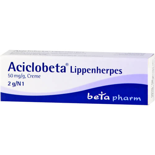 ACICLOBETA Lippenherpes Creme