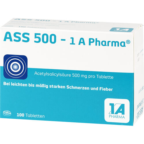 ASS 500-1A Pharma Tabletten