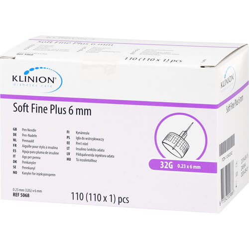 KLINION Soft fine plus Pen-Nadeln 0,25x6 mm 31 G
