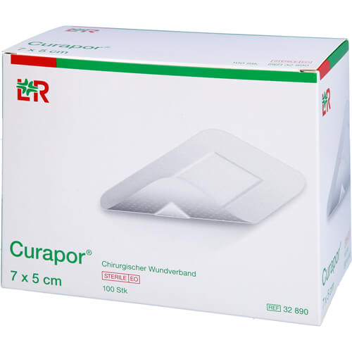 CURAPOR Wundverband steril chirurgisch 5x7 cm