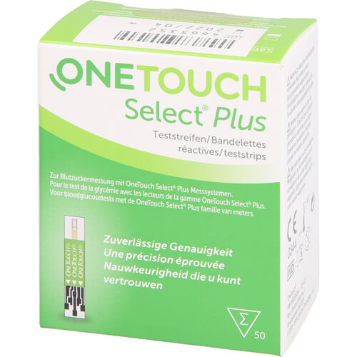 ONE TOUCH Select Plus Blutzucker Teststreifen Imp.