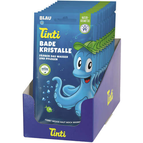 TINTI Badekristalle blau