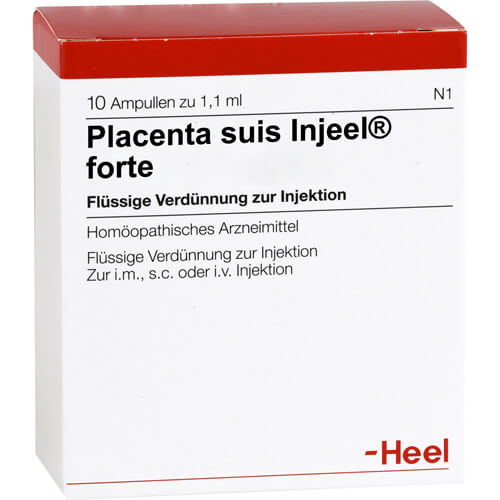 PLACENTA SUIS Injeel forte Ampullen