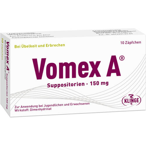 VOMEX A 150 mg Suppositorien