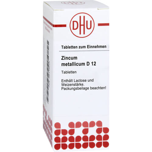 ZINCUM METALLICUM D 12 Tabletten