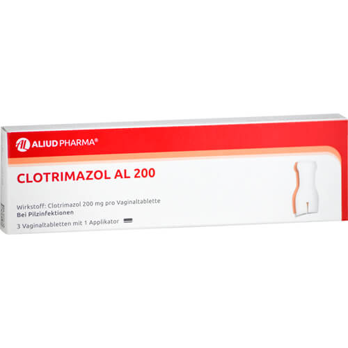 CLOTRIMAZOL AL 200 Vaginaltabletten
