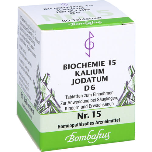 BIOCHEMIE 15 Kalium jodatum D 6 Tabletten