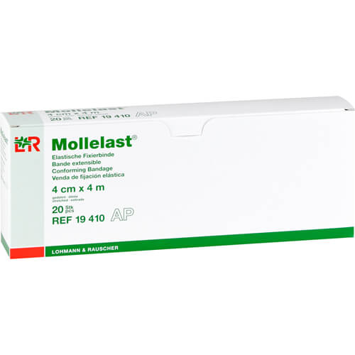 MOLLELAST Binden 4 cmx4 m weiß