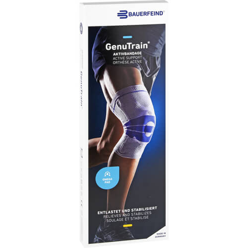 GENUTRAIN Kniebandage Gr.7 schwarz