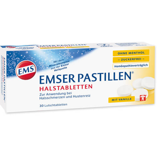 EMSER Pastillen ohne Menthol zuckerfrei