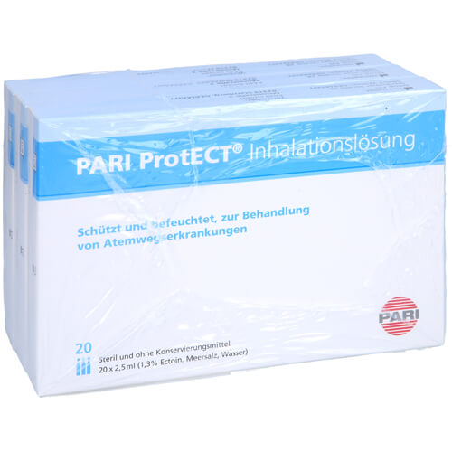 PARI ProtECT Inhalationslösung mit Ectoin Ampullen