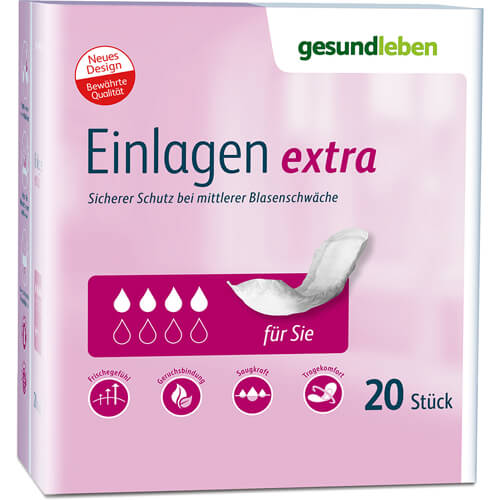 GESUND LEBEN Einlagen extra