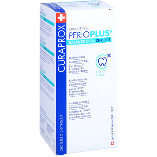 CURAPROX perio Plus+ Balance Mundspülung CHX 0,05%
