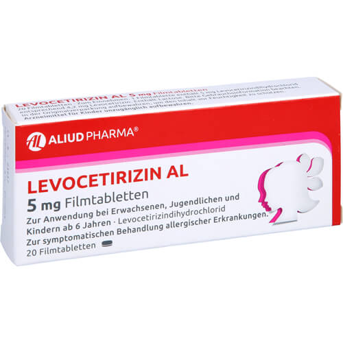 Levocetirizin AL 5 mg Filmtabletten bei Heuschnupfen