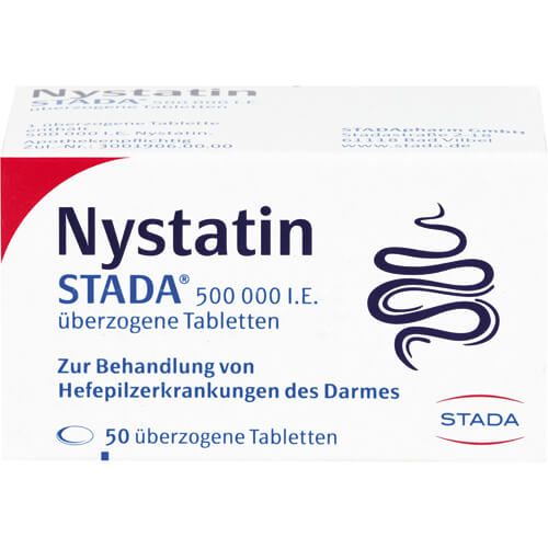 NYSTATIN STADA 500.000 I.E. überzogene Tab.