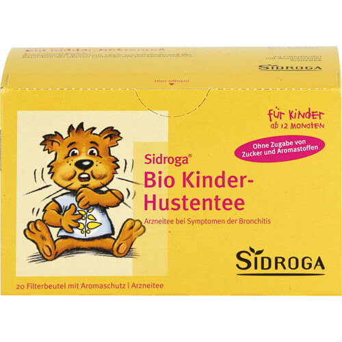 SIDROGA Bio Kinder-Hustentee Filterbeutel