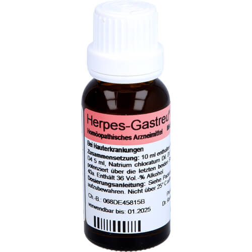 HERPES-GASTREU R68 Tropfen zum Einnehmen