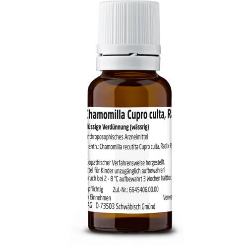 CHAMOMILLA CUPRO culta Radix Rh D 3 Dilution