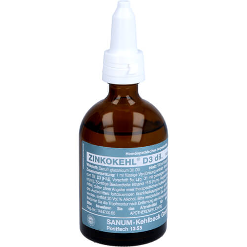 ZINKOKEHL D 3 Tropfen