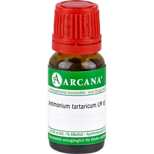 ANTIMONIUM TARTARICUM LM 6 Dilution