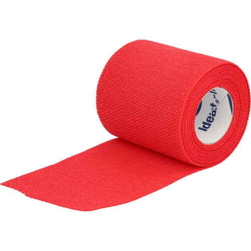 IDEALAST-haft color Binde 6 cmx4 m rot