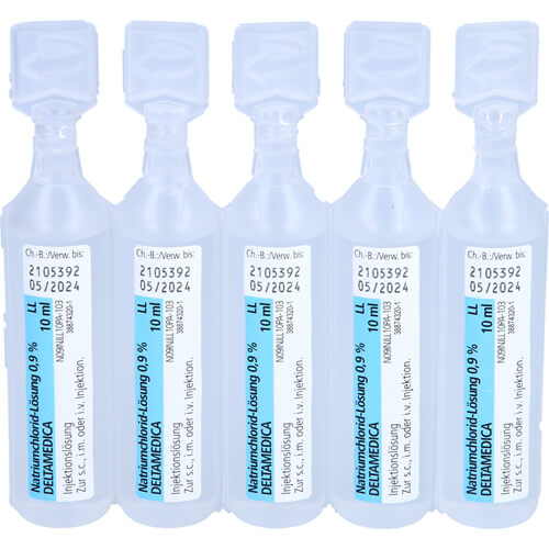 NATRIUMCHLORID-Lösung 0,9% Deltamedica Luer-Lo Pl.